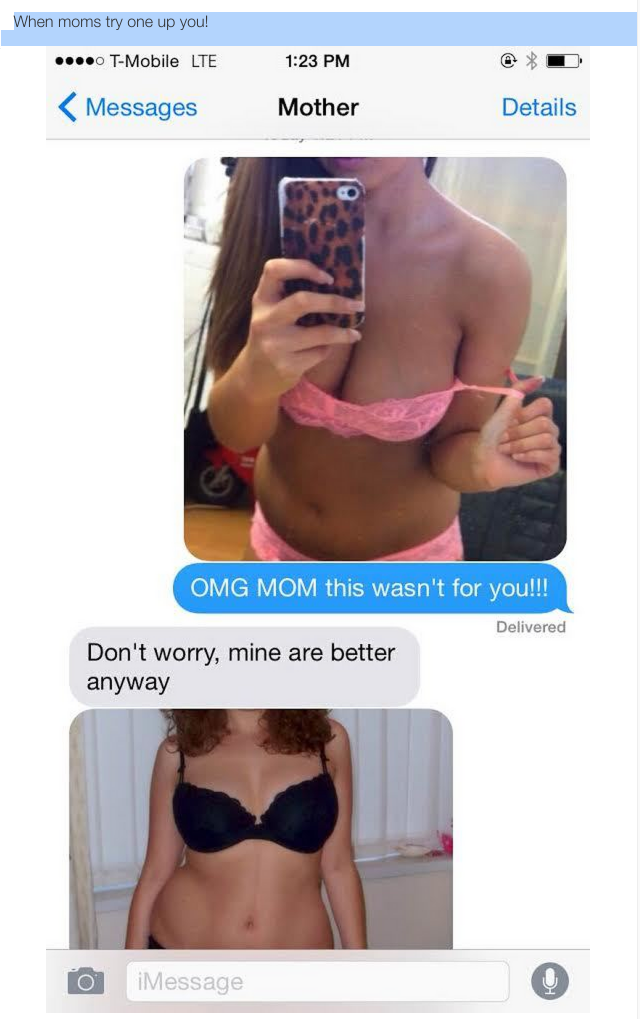 Pecan recomended sends nudes mom